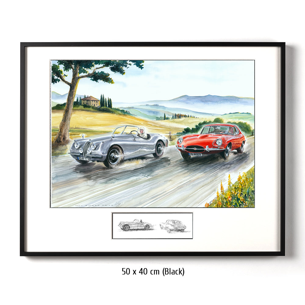#0479 Jaguar E-Type & Jaguar XK 140