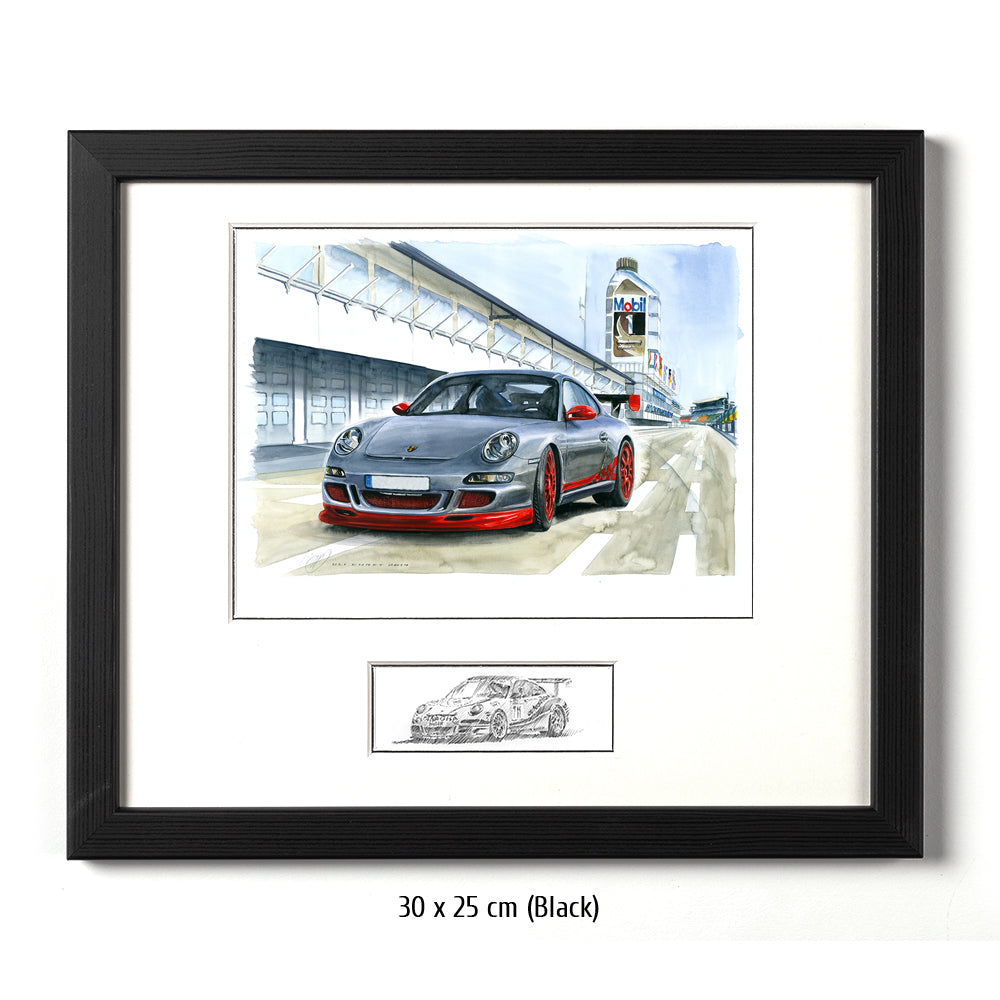 #0480 Porsche 997 GT3, Hockenheim