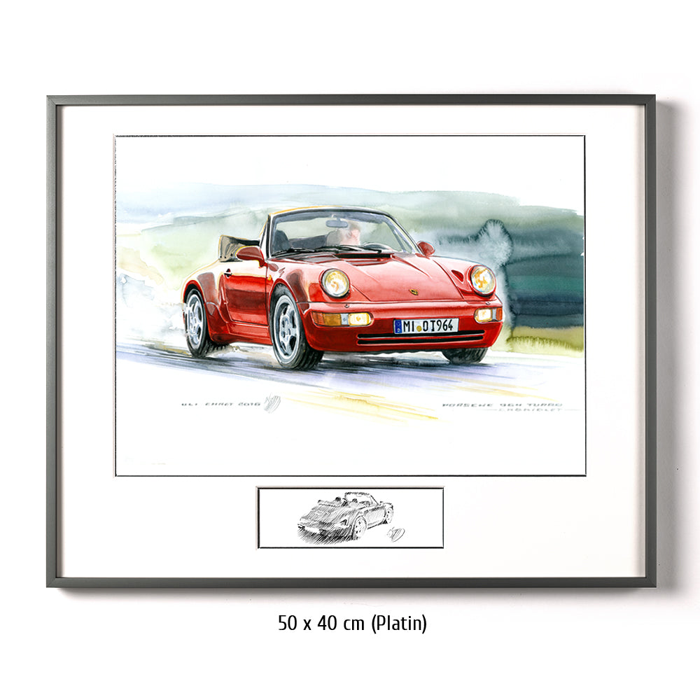 #0599 Porsche 964 Convertible Turbo