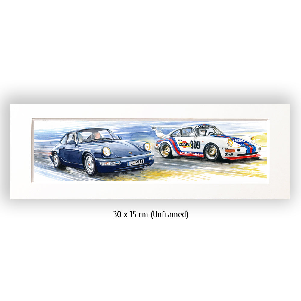 #0602 Porsche 964 RSR 3.8 Martini &amp; 964 Carrera