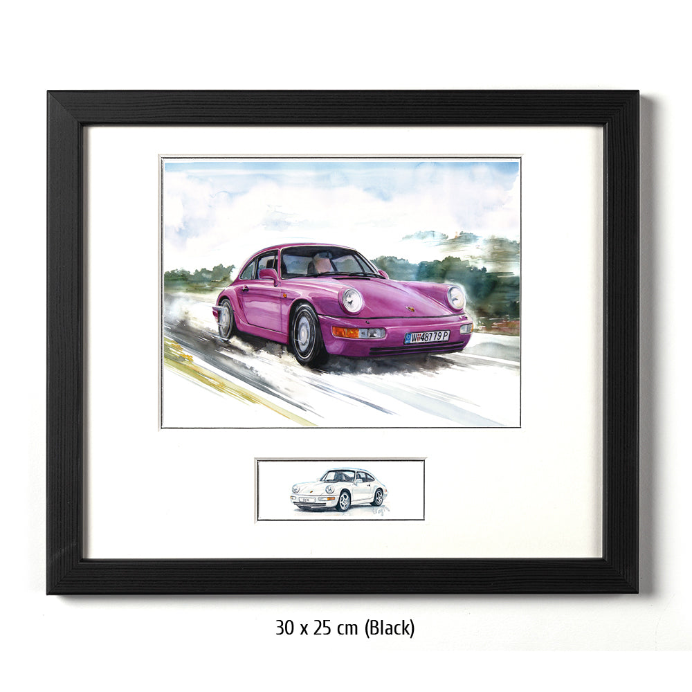 #0622 Porsche 964 pink