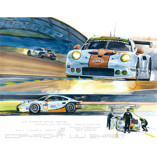 #0626 Porsche 911 RSR, Team Gulf Racing