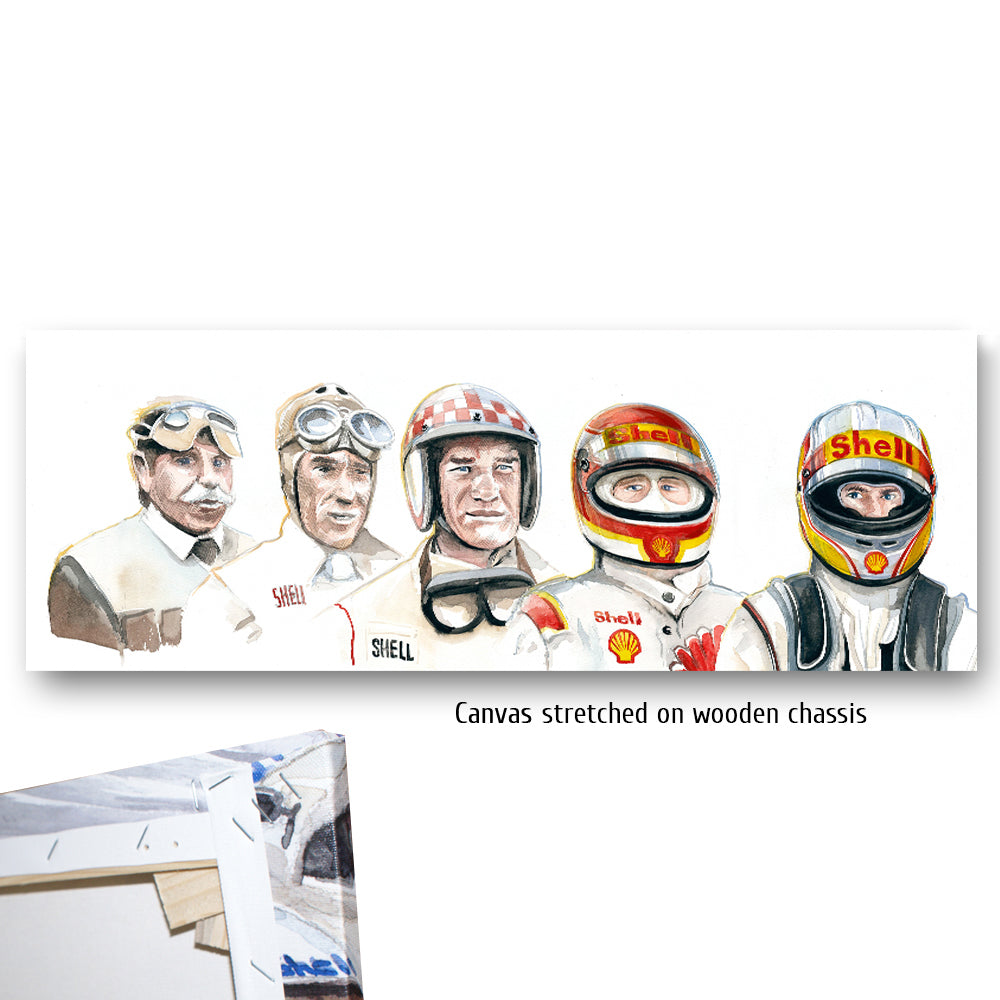 #0636 ‚Five Generations‘, Piloten der Grand-Prix und Formel 1 Geschichte