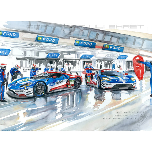 #0683 Ford GT50 Pit Stop