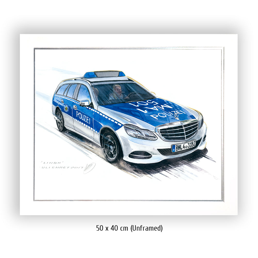 #0695 Mercedes Benz Polizeiwagen