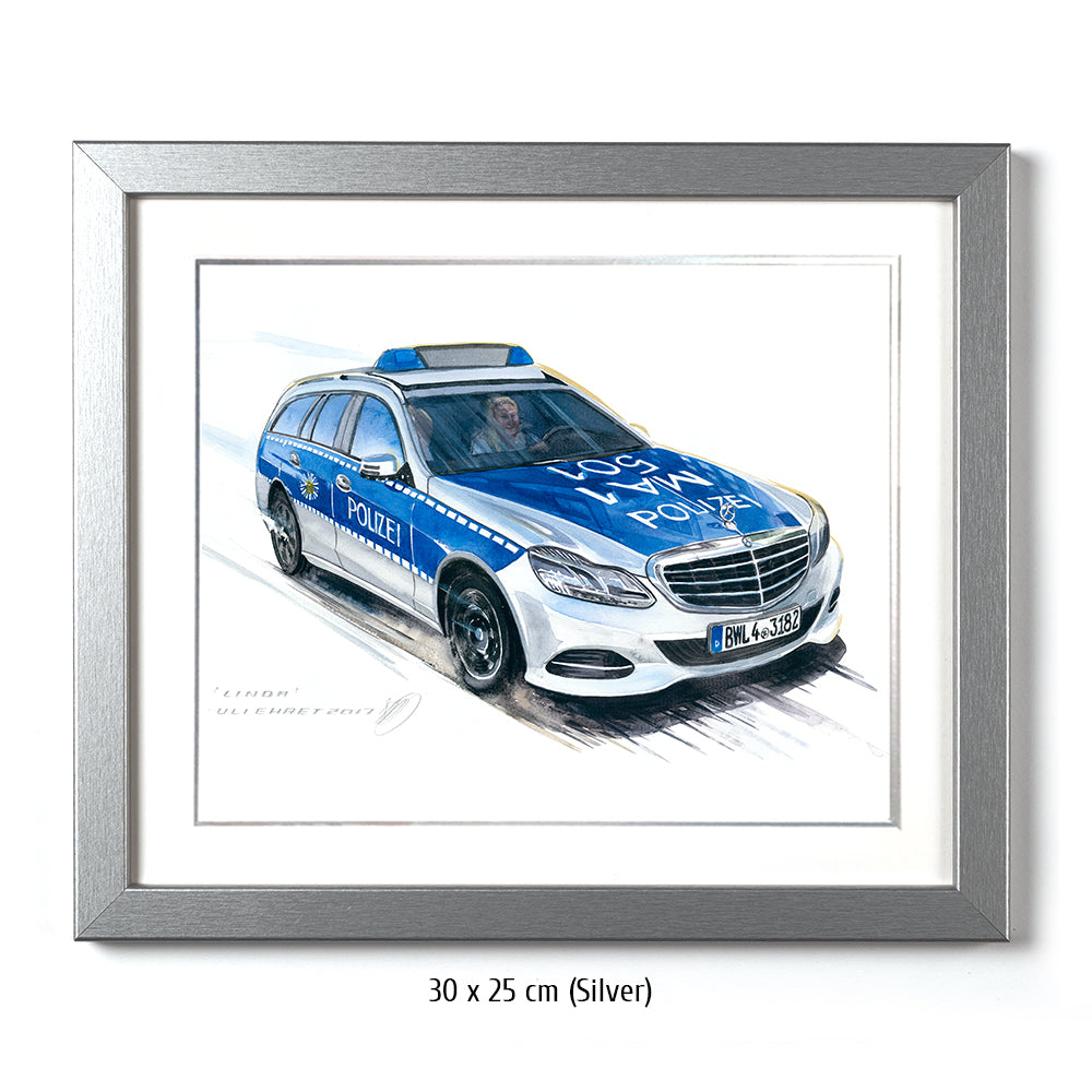 #0695 Mercedes Benz Polizeiwagen