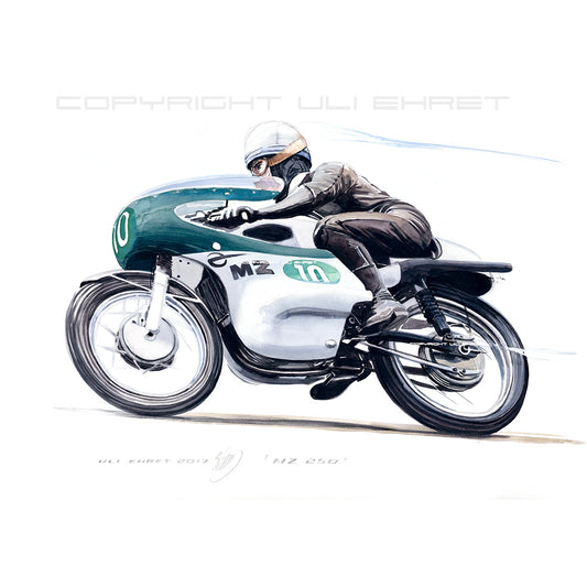 #0697 MZ 250 - Motorrad