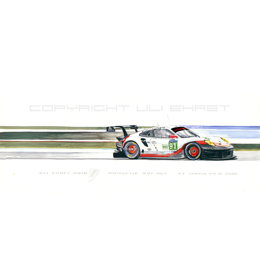 #0743A Porsche 991 RSR GTE