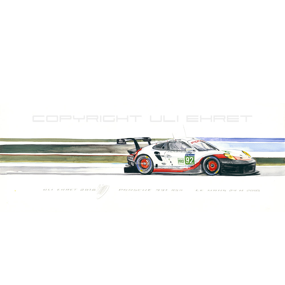#0743C Porsche 991 RSR GTE