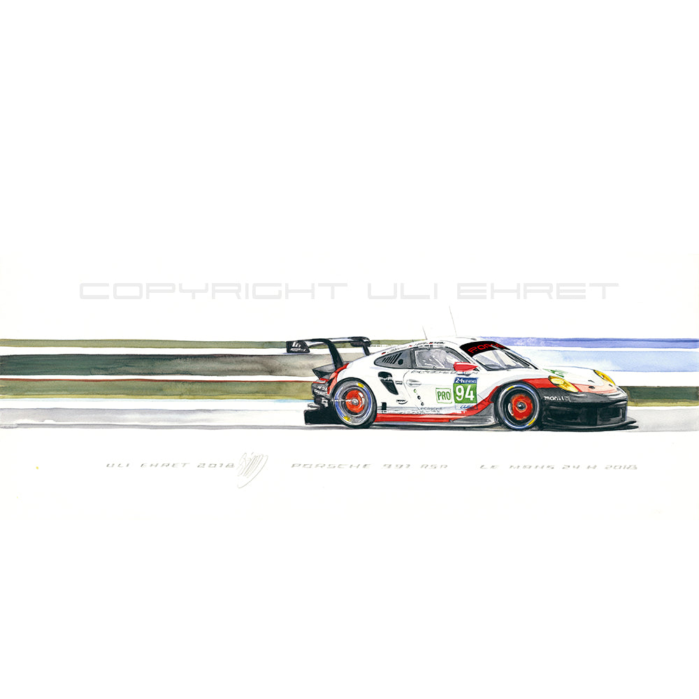 #0743F Porsche 991 RSR GTE