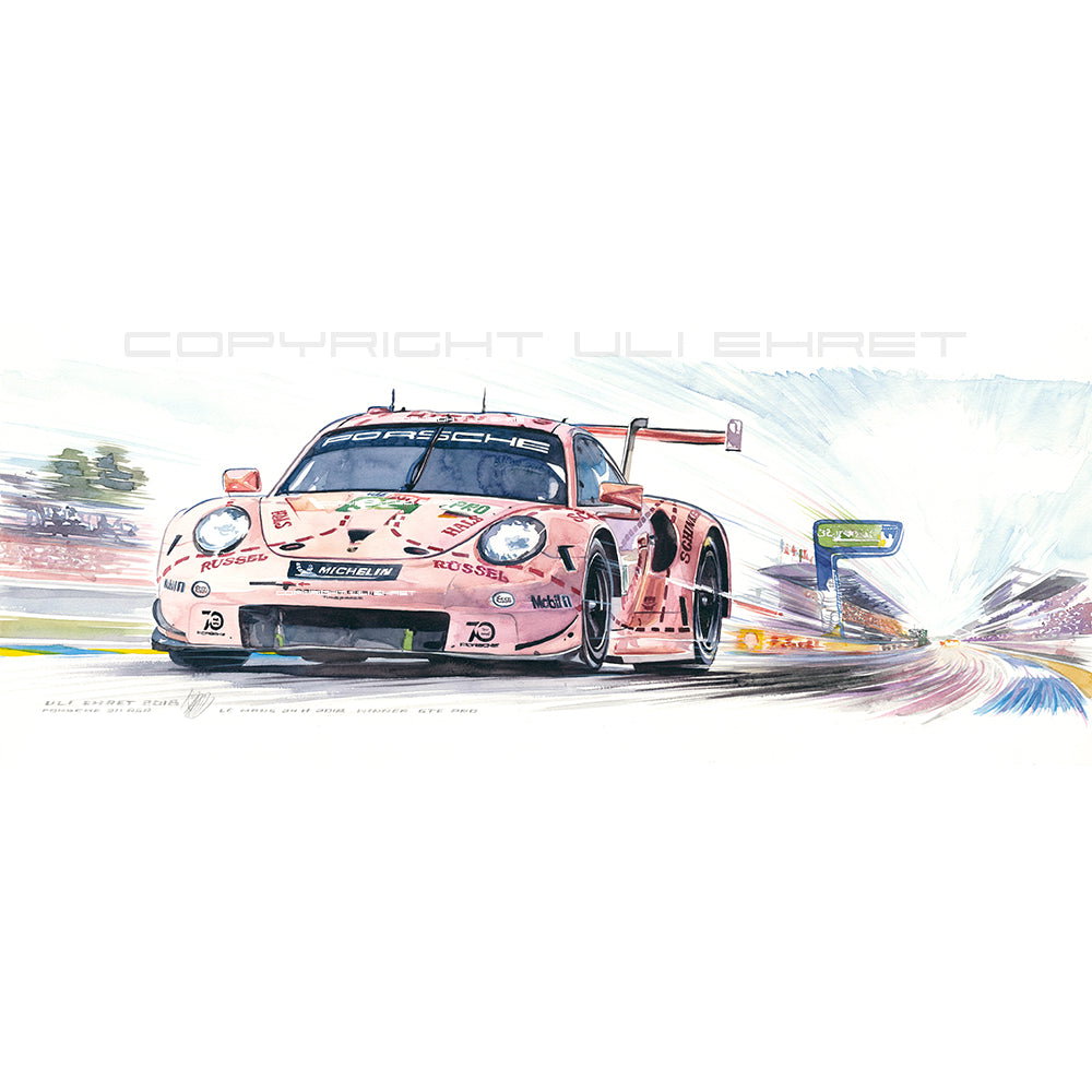 #0750 Porsche 911 RSR GTE 'Pink Pig'