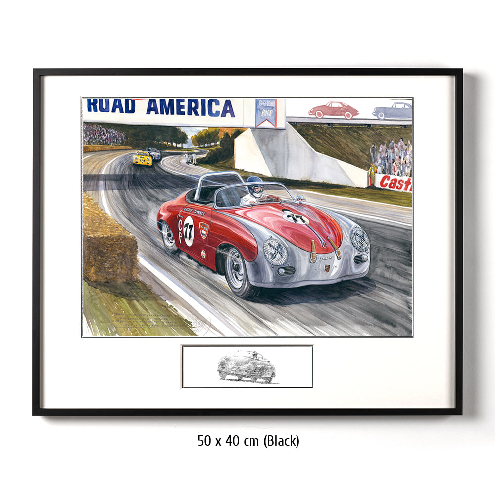 #0758 Bruce Jennings, Porsche 356 Speedster