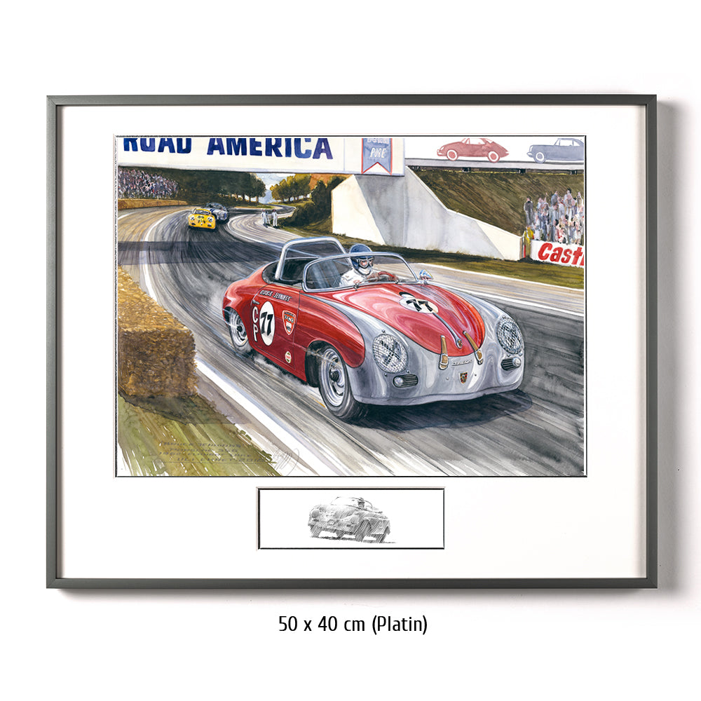 #0758 Bruce Jennings, Porsche 356 Speedster