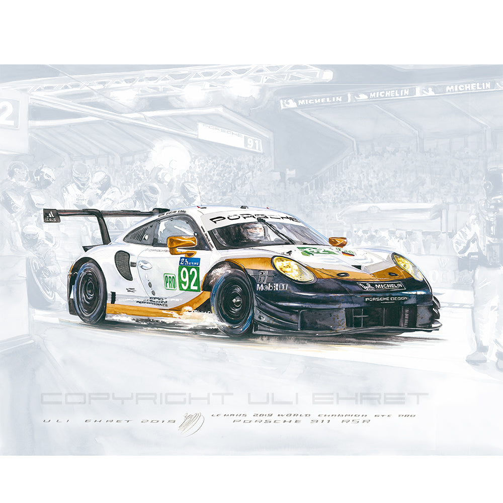 #0804J Porsche 911 RSR #92