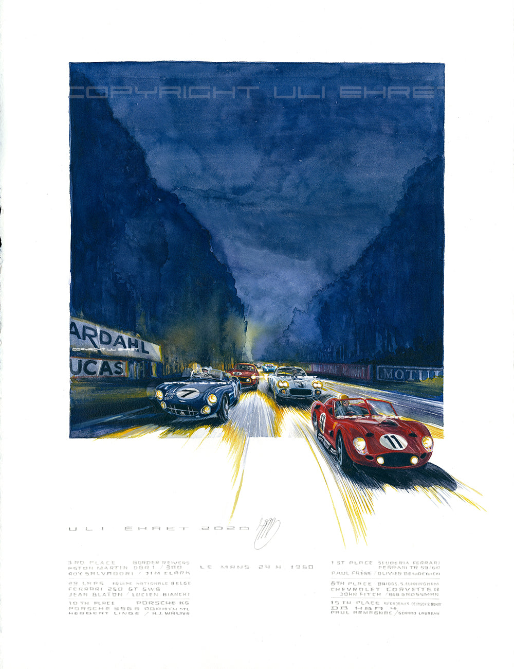 #0863 Le Mans 24 Hours 1960
