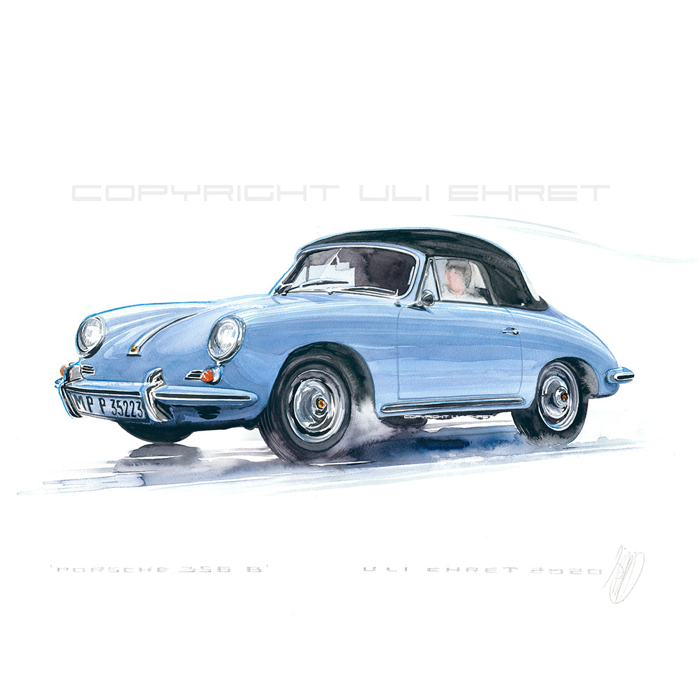 #0880 Porsche 356B Convertible