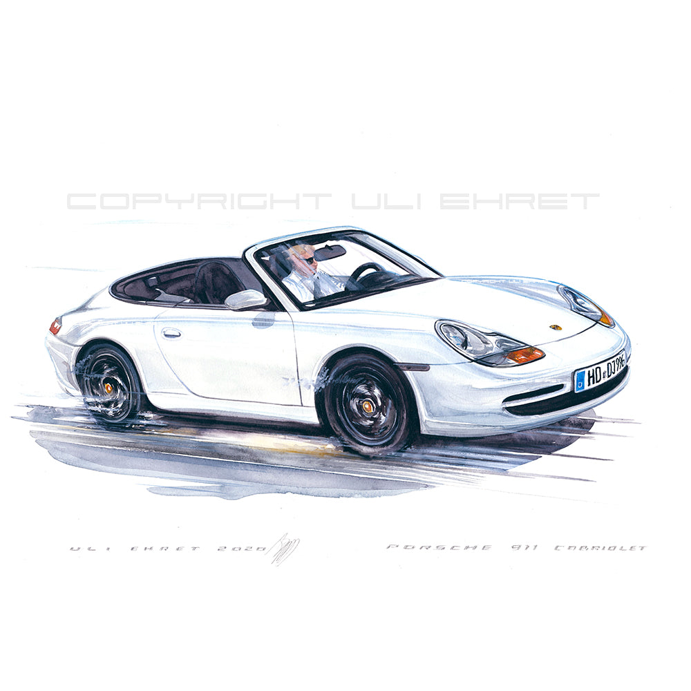 #0938 Porsche 911 Cabriolet, Baureihe 996