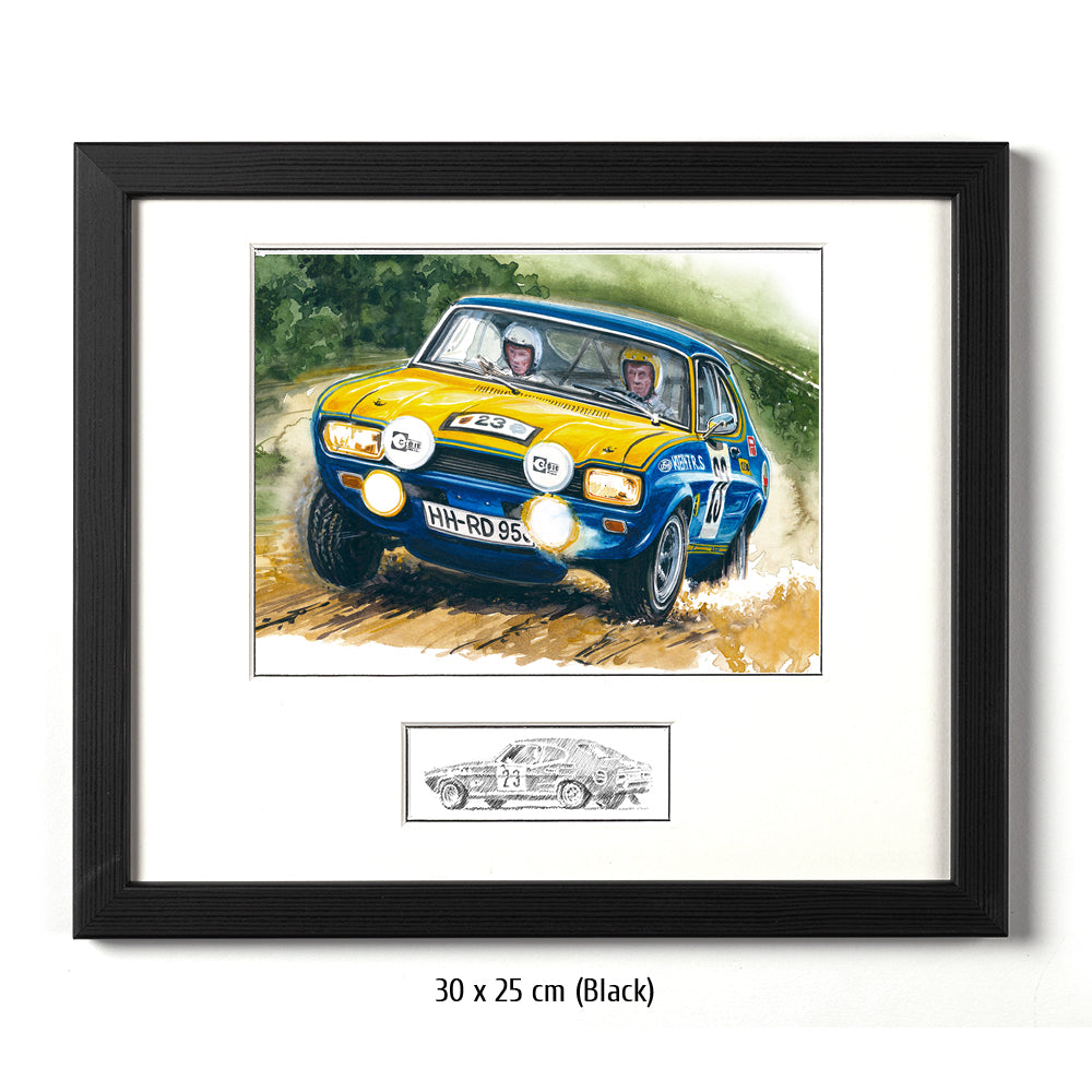 #0963A Ford Capri RS - Walter Röhrl