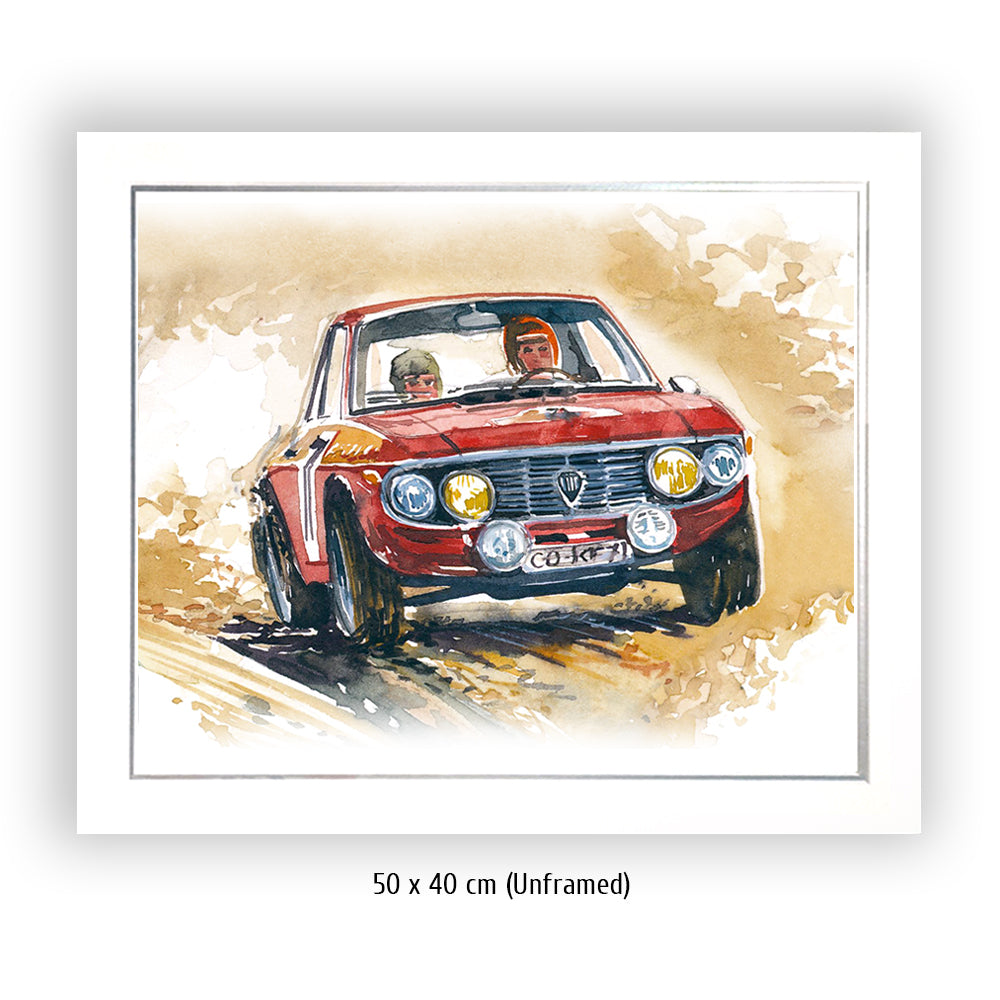 #0963D Lancia Fulvia 1.6HF
