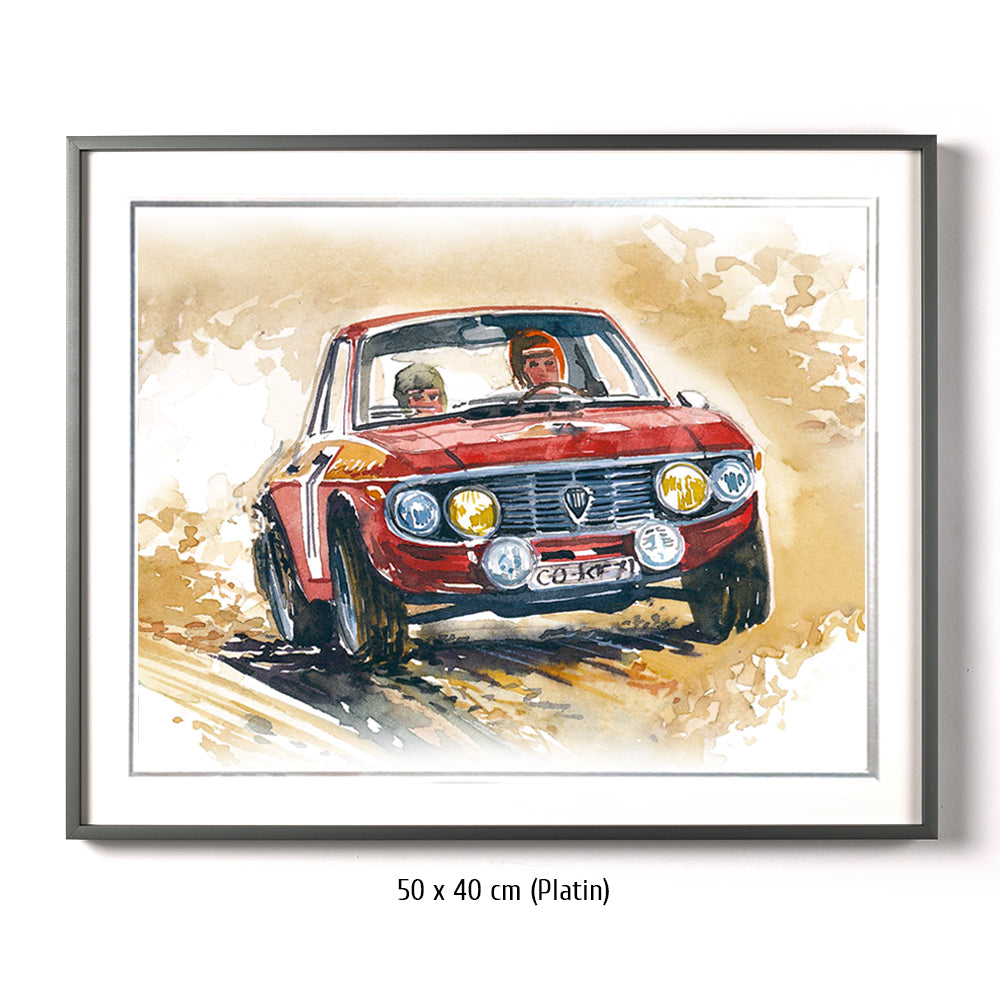 #0963D Lancia Fulvia 1.6HF