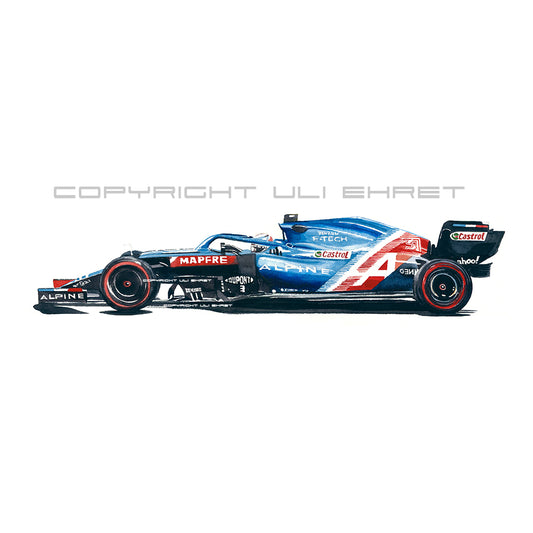 #0980E Alpine Formula 1
