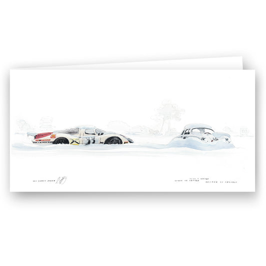 Card #002 - "Snow at Arnage"