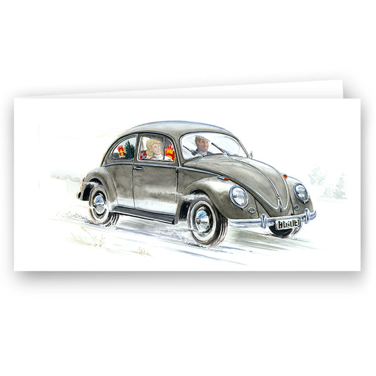 Card VW Beetle